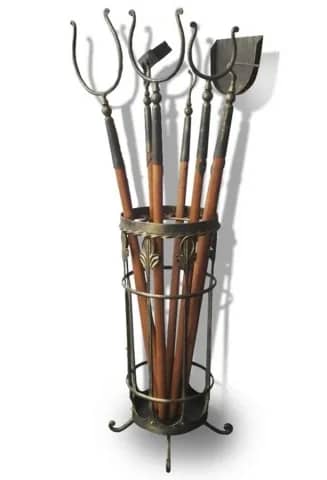 Набор для русской печи, узкая подставка с узором