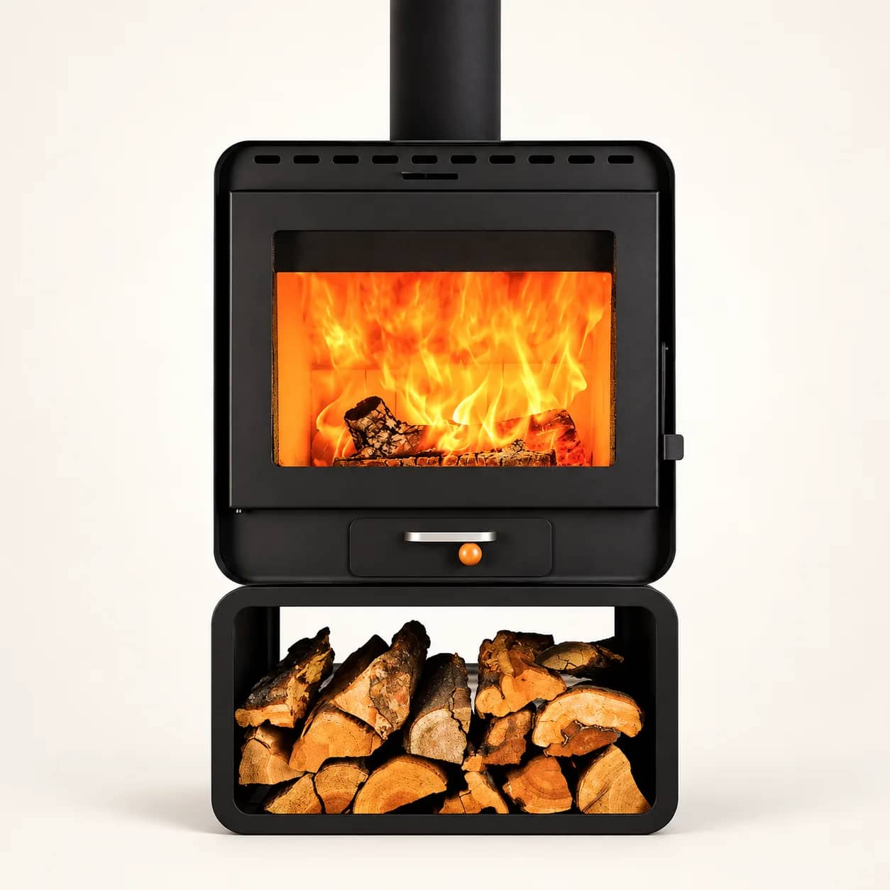 Иллюстрация модели Europe Style Wood Fireplace